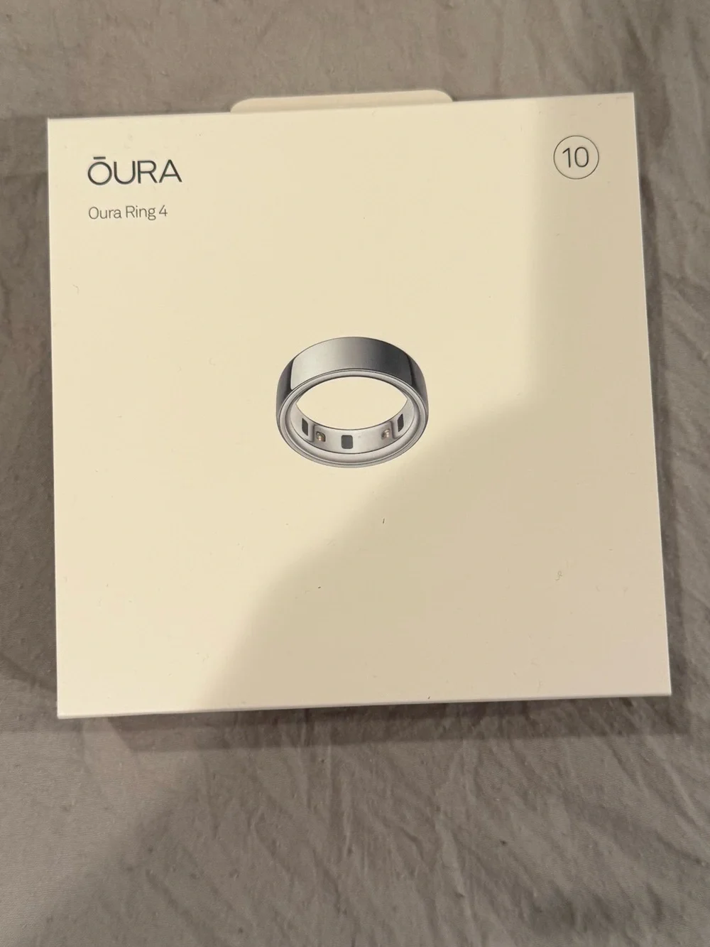 Oura Ring 4 Smart Ring - Silver